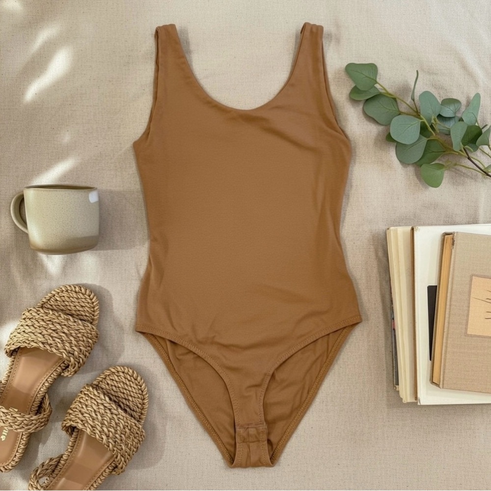 Chic Brown Bodysuit for Women